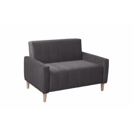 Диван аккордеон Морти (велюр dark gray)