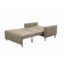 Диван аккордеон Морти (велюр light gray)