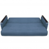 Диван книжка Милан ЛЮКС серый